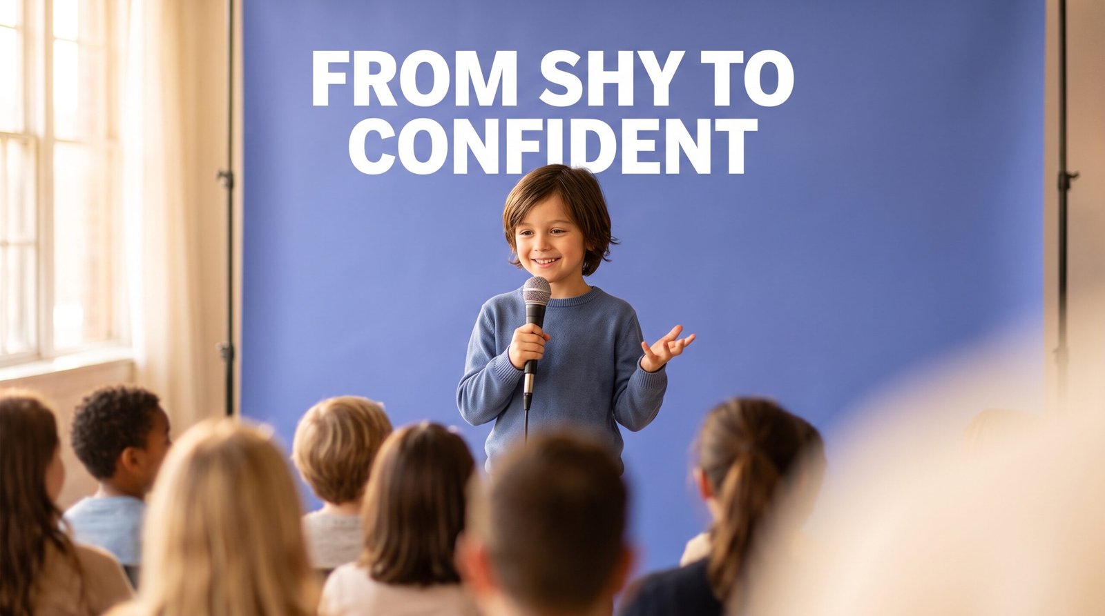 How to Help a Shy Child Build Public Speaking Confidence (Ages 7–16)